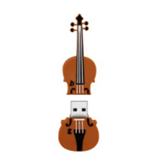 MicroDrive 32GB USB 2.0 Medium Violin U Disk - USB Flash Drives by MicroDrive | Online Shopping UK | buy2fix