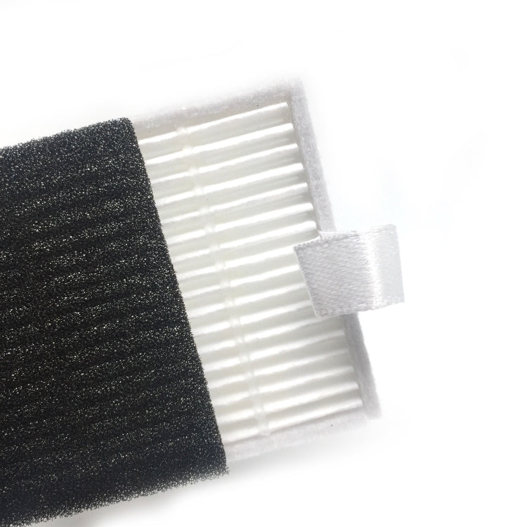 XI295 2 Pairs K614 Side Brushes + 3 PCS K636 Rags + 3 PCS I207 Filters for ILIFE A4 - Consumer Electronics by buy2fix | Online Shopping UK | buy2fix